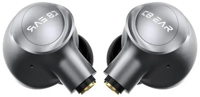 Alt view image 4 of 5 - keephifi in-Ear Earphone [KBEAR Ormosia] Wired HiFi IEM with 10mm DD+ Composite BA in Ear Earbud with MMCX Detachable Cable, Aluminum Alloy Cavity Headphone (Grey)