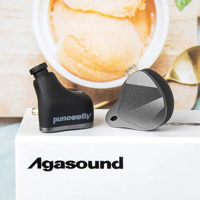 Alt view image 3 of 5 - AGA ONE HiFi in Ear Monitor Headphones, 10MM Dual Cavity & Dual Magnetic DD IEM Earphones Wired Earbuds, Studio Earphones CNC Sand Blasting Cover with 2Pin-C Cable for Audiophile, Stage, Musicians