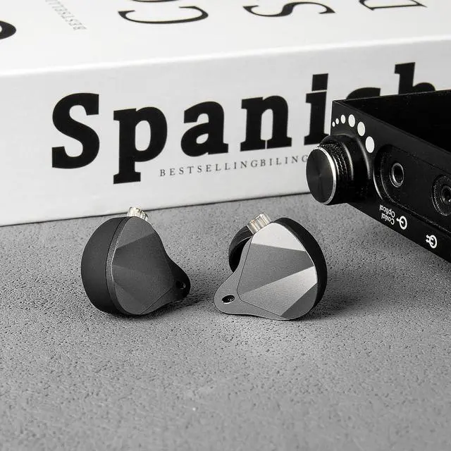 Alt view image 2 of 5 - AGA ONE HiFi in Ear Monitor Headphones, 10MM Dual Cavity & Dual Magnetic DD IEM Earphones Wired Earbuds, Studio Earphones CNC Sand Blasting Cover with 2Pin-C Cable for Audiophile, Stage, Musicians