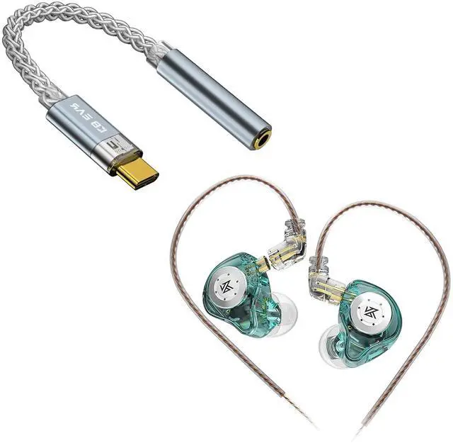 Main image of KZ EDX PRO no Mic and USBC Audio Adapter