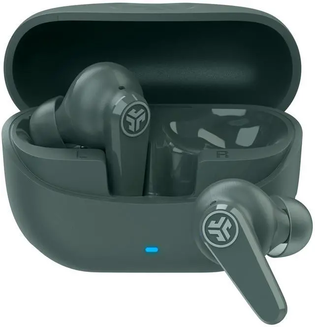 Main image of JLab Go Pods ANC True Wireless Bluetooth Earbuds & Charging Case, Sage, Hybrid Active Noise canceling + Be Aware for Safe Listening, 26+ Hours Total Playtime, Clear Calls, Custom Sound via App