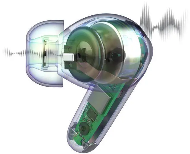 Alt view image 4 of 5 - JLab JBuds Pods ANC True Wireless Bluetooth Earbuds - Black