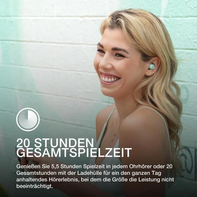 Alt view image 5 of 5 - JLab JBuds MiniTrue Wireless Earbuds