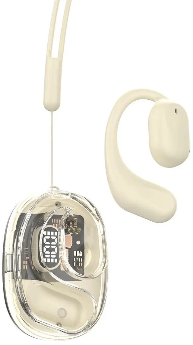 Main image of Open Ear Earbuds OWS Hanging Earphones 5.4 Bluetooth Earphones Over the Ear Earbuds Wireless Bluetooth Sport Air Bone Conduction Conducting Headphones for Running Outer Earbuds for small Ear Canals