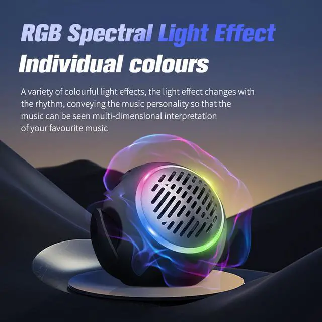 Alt view image 4 of 5 - Open Ear Headphones Over The Ear Earbuds Wireless for Kids, Waterproof Small Mini Portable Bluetooth Speaker with Earbuds, OWS Hanging Earphones Air Bone Conduction Headphones 5.4 Bluetooth Headset