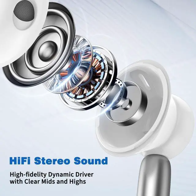 Alt view image 4 of 5 - Wired Headphones USB C for Apple iPhone 16 Pro Max 16e 15 iPad Corded Ear Buds