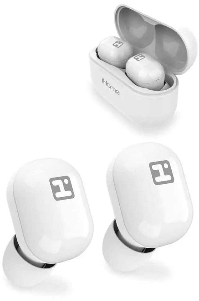Main image of iHome HMAUBE213WT BT True Wireless Earbuds XT12
