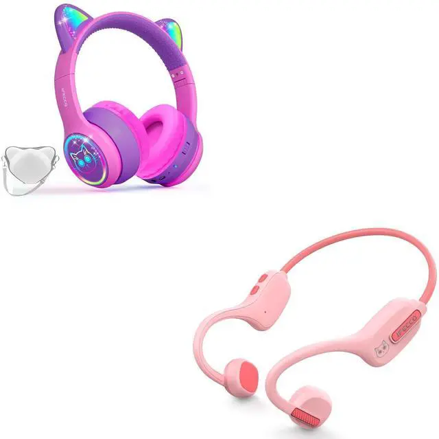 Main image of IFECCO Wireless Kids Headphones and Kids Open Ear Headphones