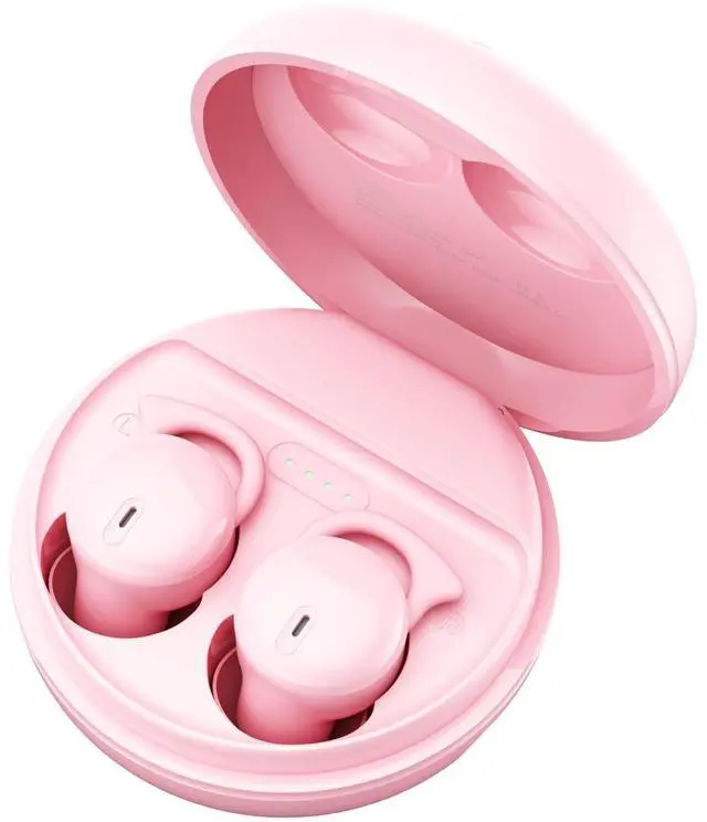 Main image of Hulaed Invisible Sleep Headphones,Sleep Earbuds for Side Sleepers,Sleep Earphones Comfortable Noise Blocking, Bluetooth 5.3 Wireless Headphones for Sleeping,Running,Driving,Hiking - Pink 2