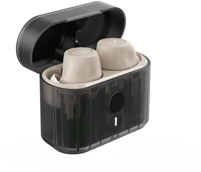Main image of HyperX Cirro Buds Pro  True Wireless Earbuds, Active Noise Cancellation, ANC, Ambient Sound Mode, Low Latency, Bluetooth 5.2, IPX4, Fast Charge, PC, Nintendo Switch, Mobile - Tan