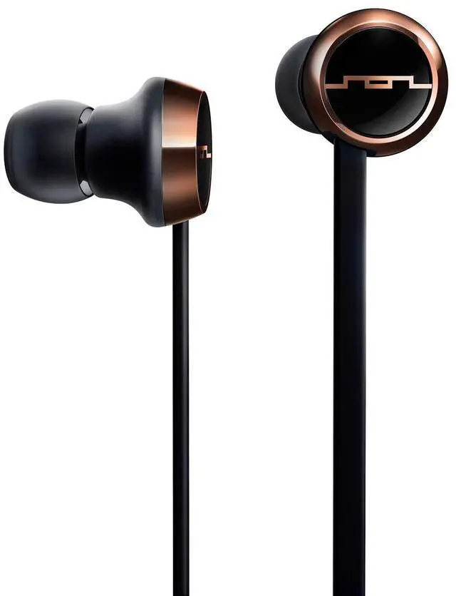 Alt view image 2 of 5 - Sol Republic Shadow Bluetooth Wireless Noise Cancelling Neckband Headphones