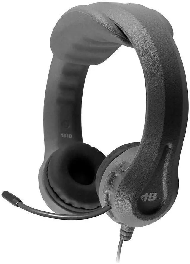 Alt view image 4 of 5 - HamiltonBuhl Kid's Flex-Phones TRRS Headset with Gooseneck Microphone, Black