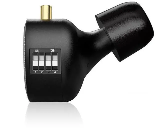 Alt view image 2 of 5 - KZ ZS12 PRO X Wired Earbuds IEM Headphone, in Ear Monitor KZ IEM for Gaming 5BA+1DD Hybrid Driver Earphone with 4-Level Tuning Switch, Full-Metal Cavity, Detachable 2Pin IEM Cable (Black, without Mic)