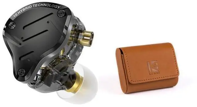 Main image of KZ ZS10 PRO X HiFi IEM and KBEAR Headphone Carrying Case