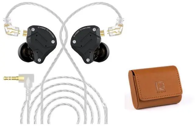 Main image of KZ ZS10 Pro IEM Headphone and KBEAR Earphone Case