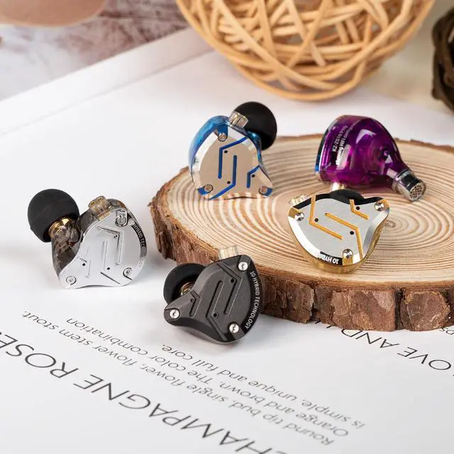 Alt view image 2 of 5 - KZ ZS10 Pro IEM Headphone and KBEAR Earphone Case