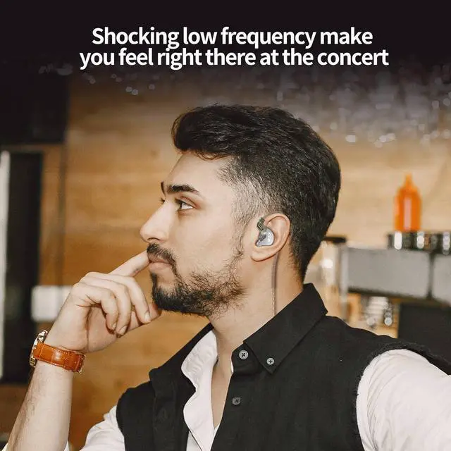 Alt view image 4 of 5 - KZ AZ09 Bluetooth 5.2 Module IEM Bluetooth Adapter and CCA CRA in Ear Monitors Headphones