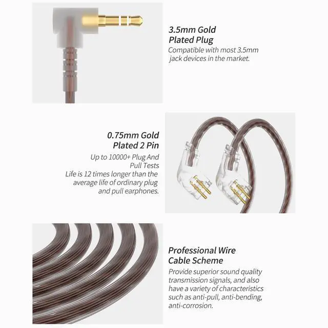 Alt view image 3 of 5 - CCZ ZC01 in Ear Monitor Case and CCA C10 in Ear Monitors