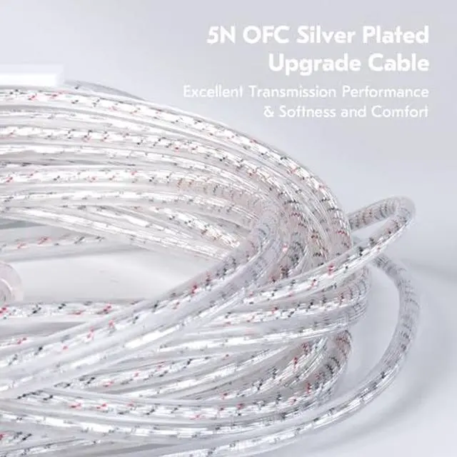 Alt view image 3 of 5 - H HIFIHEAR 2 Meter Length Long IEM Cable and CCZ NC02 in Ear Monitor Headphones