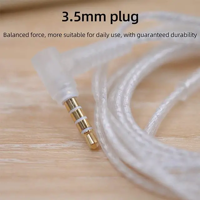 Alt view image 5 of 5 - KBEAR ST10 0.75mm 2Pin IEM Cable and CCA CRA Wired Earbuds