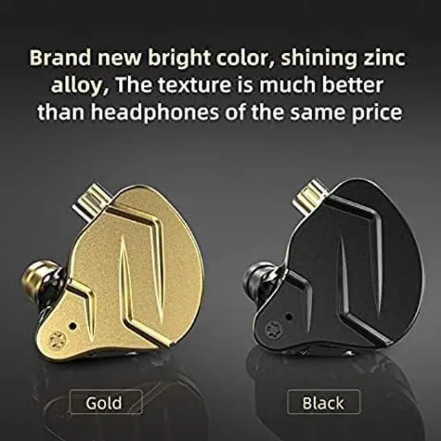 Alt view image 2 of 5 - KZ CCA 2PIN IEM Earphone Cable and KZ ZSN PRO X Wired Gaming Earbuds
