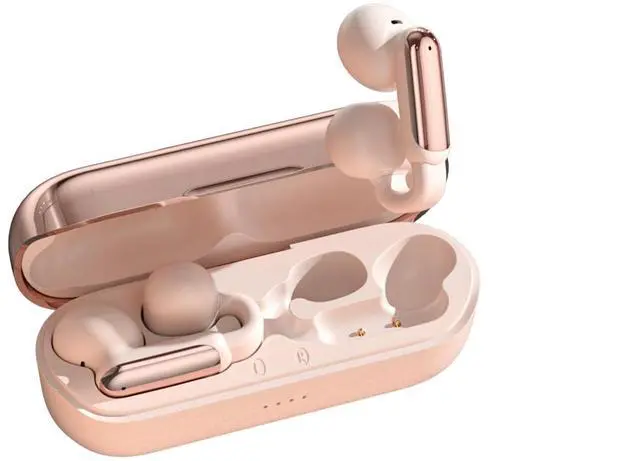 Main image of Clip On Earbuds, Open Ear Clip Wireless Earbuds Bluetooth 5.4, Clear Voice Call, Sport Earphones with Charging Case, Built-in Mic, 35H Play Time OWS Open Ear Headphones for Fitness Running (Pink)