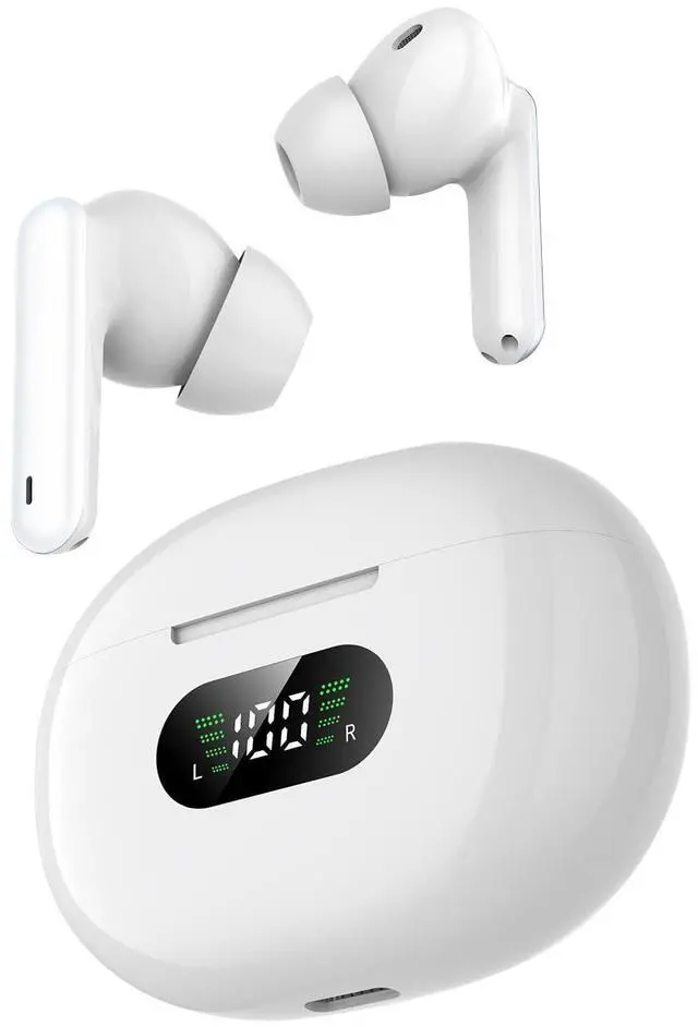 Main image of Wireless Bluetooth Sports Earbuds  Sweatproof, Comfortable Fit, Deep Bass Sound, Noise-Canceling, Long Battery Life for Running & Workouts