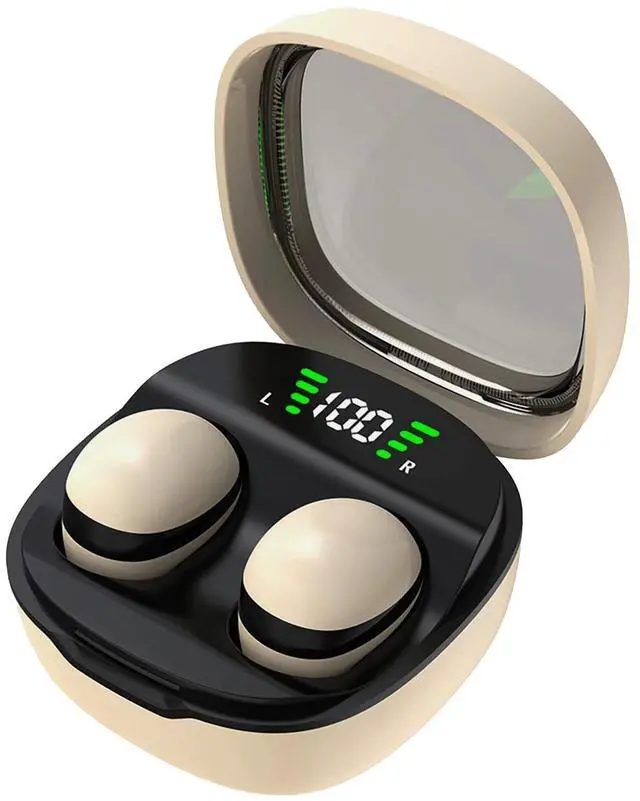 Main image of Sleeping Earbuds for Side Sleepers,Mini Invisible Wireless Bluetooth 5.3 Ear Buds, (Skin, S)