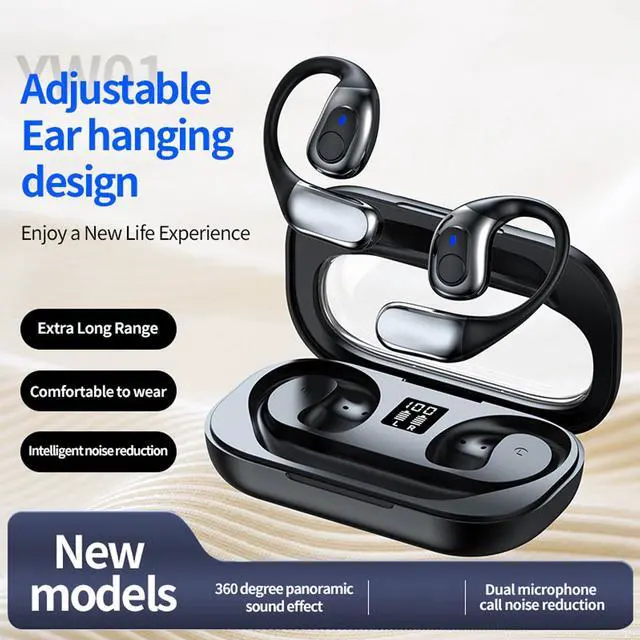 Alt view image 3 of 5 - Headphones, IPX7 Water Proof 5.4 Earbuds with Charging Case for Smartphone, Tablet, Laptop, Enjoy 5 to 6 Hours of Playtime on a Single Charge