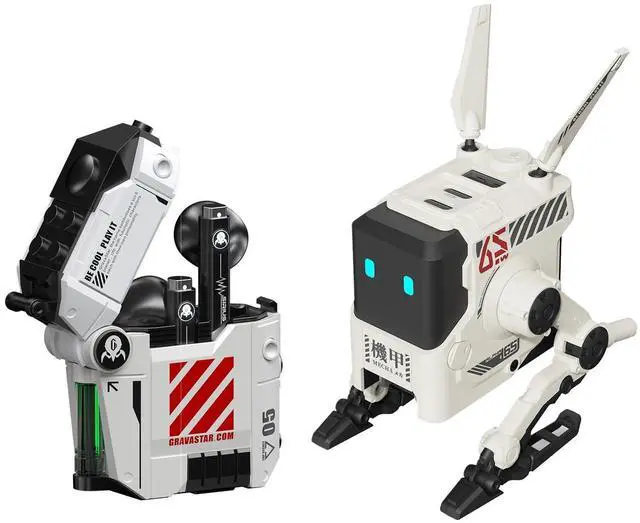 Main image of Gravastar Wireless Earbuds Sirius P5 Defense Mecha with 65W USB C Charger White