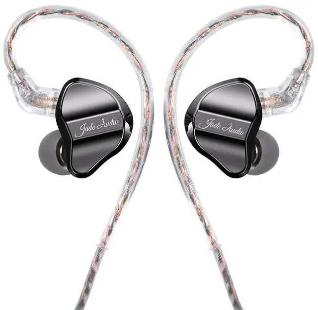 Alt view image 2 of 5 - FiiO/JadeAudio JD1 High Performance Dynamic Driver HiFi Bass Stereo in Ear Monitor Headphones Sport Gaming Earbuds with Mic (Black)