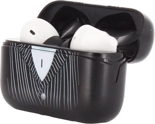 Alt view image 4 of 5 - Exquisite Gaming: Buds Pro & Holdems Bundle - Jack Skellington - Wireless Bluetooth Earbuds & Case, Character Device Holder/Figure, Disney TNBC Set