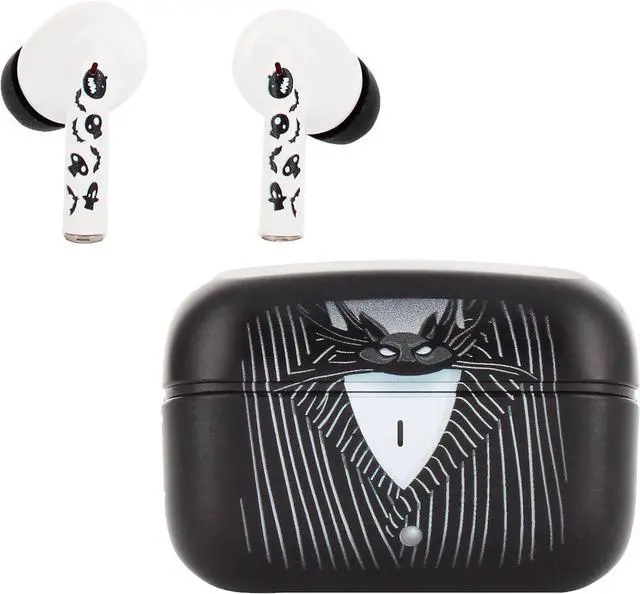 Alt view image 3 of 5 - Exquisite Gaming: Buds Pro & Holdems Bundle - Jack Skellington - Wireless Bluetooth Earbuds & Case, Character Device Holder/Figure, Disney TNBC Set