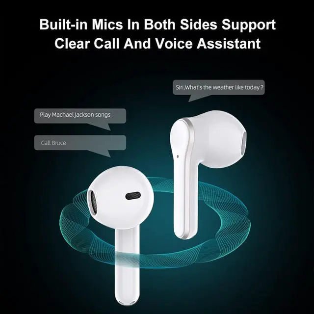 Alt view image 4 of 5 - Language Translator Earbuds, Support 144 Languages Translation, Bluetooth Translator Earphone for Exploring Expat Life Freely, Compatible with iOS & Android (White)