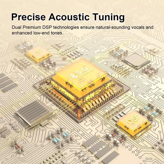 Alt view image 4 of 5 - DOSS Open Ear Headphones Bundle SoundBox XL Bluetooth Speaker