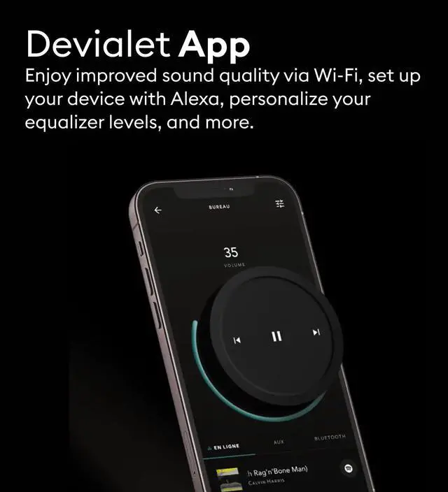 Alt view image 5 of 5 - Devialet Gemini II - True Wireless Earbuds Matte Black - Daily Music & Commute Sound - Exceptional Sound Quality - Noise Cancellation, Comfort Fit, Long Battery Life