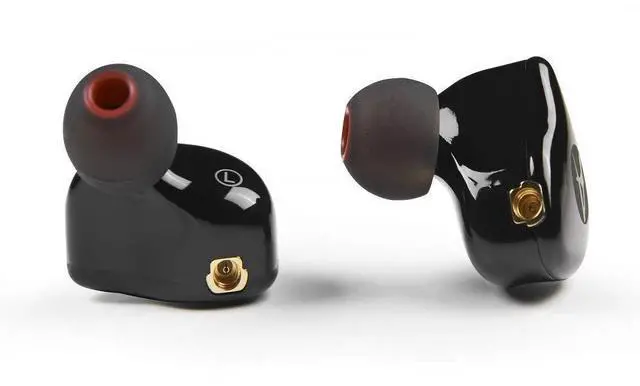 Alt view image 2 of 5 - DCMEKA in Ear Monitor Headphones, HiFi Stereo IEM Earphones, Dynamic Dual Driver Wired Earbuds with Detachable Cable, Noise Canceling Headset for Singers Musicians Drummers Audiophile (Black)