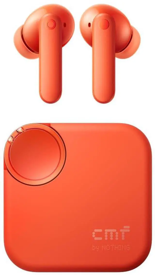 Main image of CMF Buds 2 Wireless Earbuds, 2025New Bluetooth Headphones with 48dB Hybrid ANC, Ultra Bass Technology Active Noise Cancellation Earphones, 55H Playtime, 6HD Mics, ChatGPT Integration Light Orange