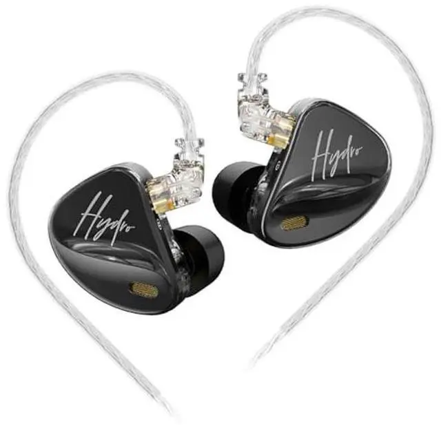 Main image of CCA Hydro in Ear Monitor Headphones with 4 Tuning Switches, 2DD 8BA Hybrid Driver Gaming Earbuds, HiFi Bass IEM Earphones for Musicians Singers Audio Engineers Audiophile Dj Drummers