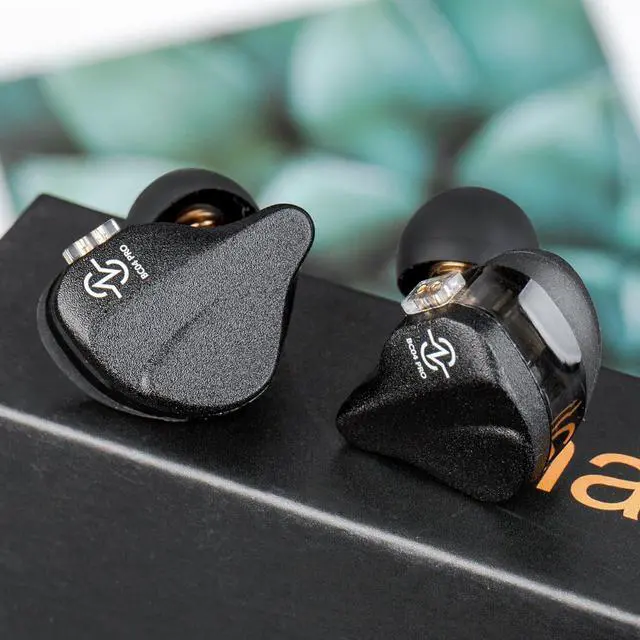 Alt view image 3 of 5 - ccz BC04 PRO Wired Earbuds & Memory Foam Earbud Tips