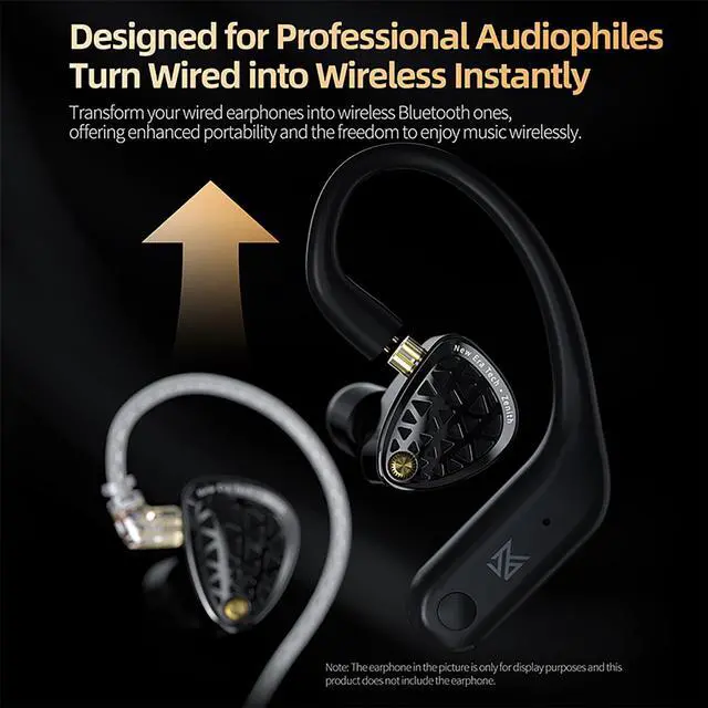 Alt view image 4 of 5 - KZ AS16 PRO Bluetooth Earbuds, Active Noise Cancellation Wireless IEM