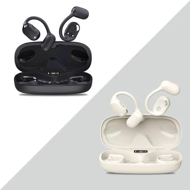 Main image of BANIGIPA Open Ear Headphones, True Wireless Earbuds, Bluetooth 5.4 Headphones w/Dual Mic for Calling, Comfort Sports Over Ear Earbuds w/Earhooks for Running Traveling, IP67 Waterproof, 40H Playtime