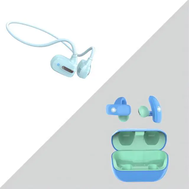 Main image of BANIGIPA Kids True Wireless Earbuds, Bluetooth 5.4 Open Ear Headphones for Boys Girls Teens, Light Comfortable, 85dB Healthy Volume Control Protect Hearing, Built-in Mic for Calling School Travel