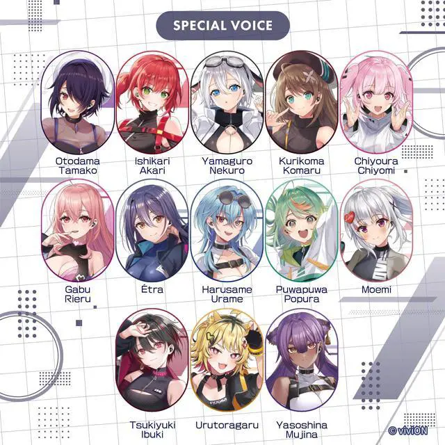 Alt view image 5 of 5 - AVIOT TE-V1R-AGK Aogiri High School Collaboration Wireless Earbuds, Special Package, Design, English & Japanese Special Voice, Adaptive Noise Cancelling, Wireless Charging Case, Bluetooth 5.3