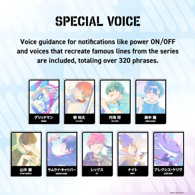 Alt view image 2 of 5 - AVIOT GRIDMAN Universe Wireless Earbuds TE-V1R-GMT, Officially Licensed (Exclusive Edition) Special Package, Design, Japanese Special Voice, Noise Canceling Earbuds