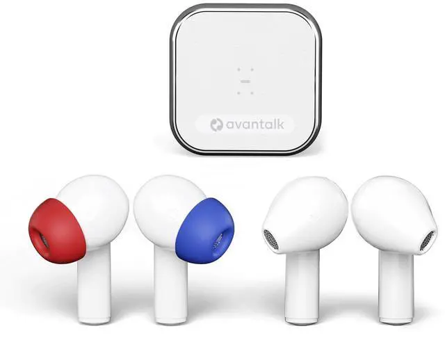 Main image of Avantalk Infinity  2 Pairs Bluetooth Earbuds with Auracast & LE Audio, Qualcomm aptX Adaptive, Active Noise Canceling + Semi-Open Wireless Headphones, with App Control, 48H Battery Life