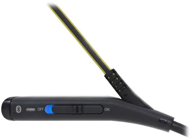 Alt view image 4 of 4 - Audio-Technica ATH-CKS550BTBGD Bluetooth Solid Bass Wireless Earbuds with Mic & Control, Black-Gold