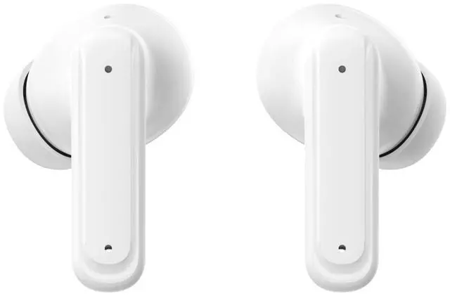 Alt view image 4 of 5 - AT&T Essentials True Wireless Mellow Vue Earbuds | Touch Screen White LED Display Charging Case Premium Sound for iPhone, Google Pixel, Samsung Galaxy