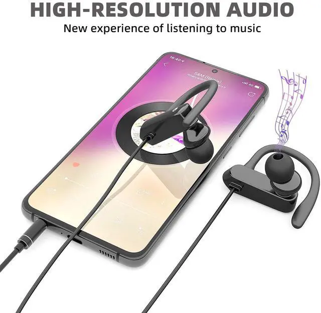 Alt view image 3 of 5 - Wired Headphones Earphones for Laptop PC Chromebook Noise Cancelling Ear Buds with 3.5mm Plug in Audio Jack Microphone HiFi Stereo Clear Call Volume Control for Kindle Fire Nintendo Switch MP3 Android