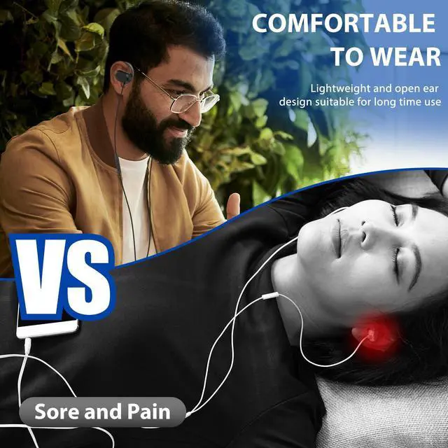 Alt view image 4 of 5 - Open Ear Headphones Wired for Samsung S24 Ultra S23 Fe S22+ A35, USB Type C Earphone with Mic Over Ear Wired Earbuds with Ear Hook for iPhone 15 Pro Max Plus iPad 10 Air Pixel 8a 8 7 Pro OnePlus 12 11